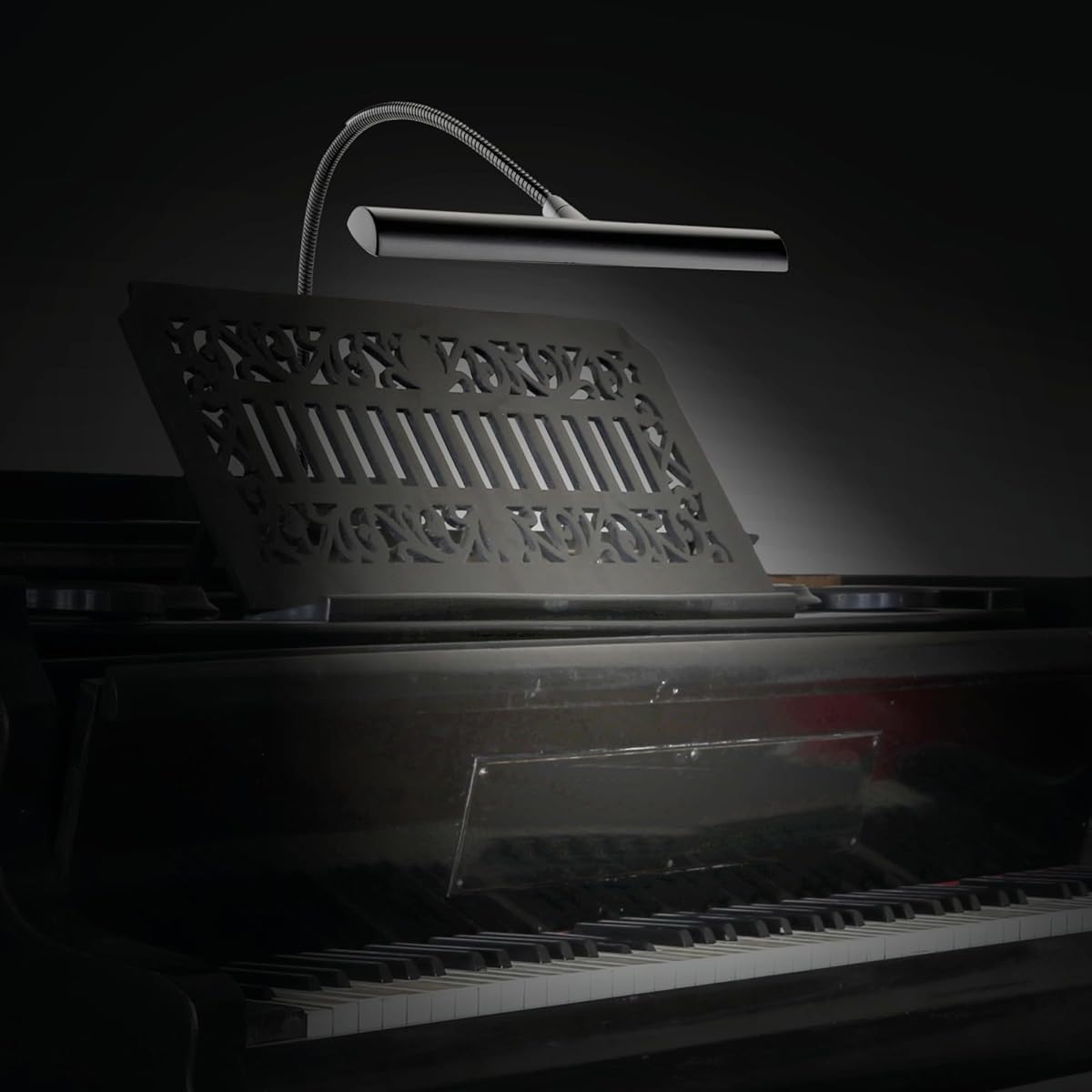 K&M LED piano lamp LED piano lamp- black 12298