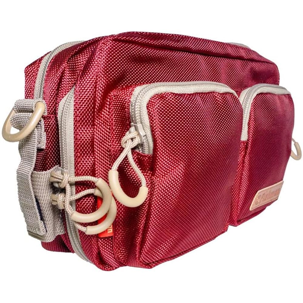 FISHMAN BT-002 Lure Bag Red/Khaki S
