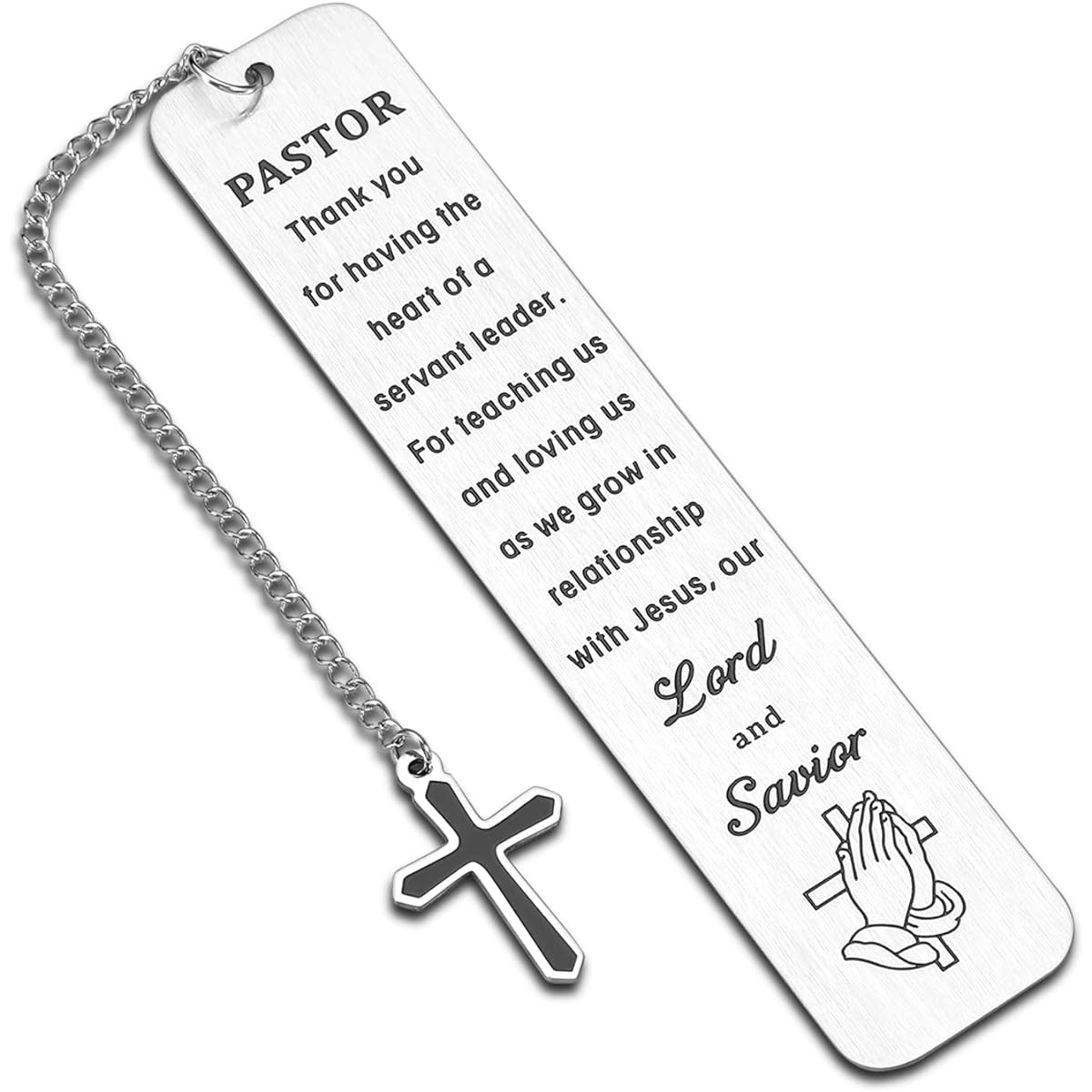 Pastor Gifts for Men and Women Pastor Appreciation Gifts Thank You Bookmark Birthday Christmas Gifts Pastor Wife Religious Bible Gifts Baptism Christian Faith Pastoral Gifts from Church