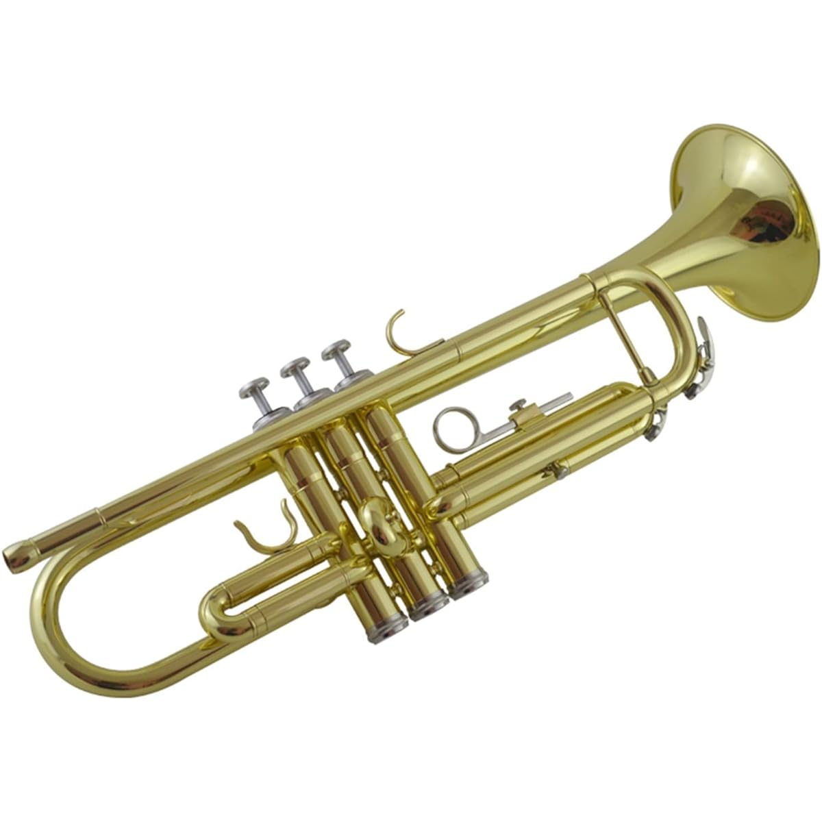 Trumpet B-Flat Trumpet instrument gold is suitable for beginners to test orchestral performance Trumpet instrument