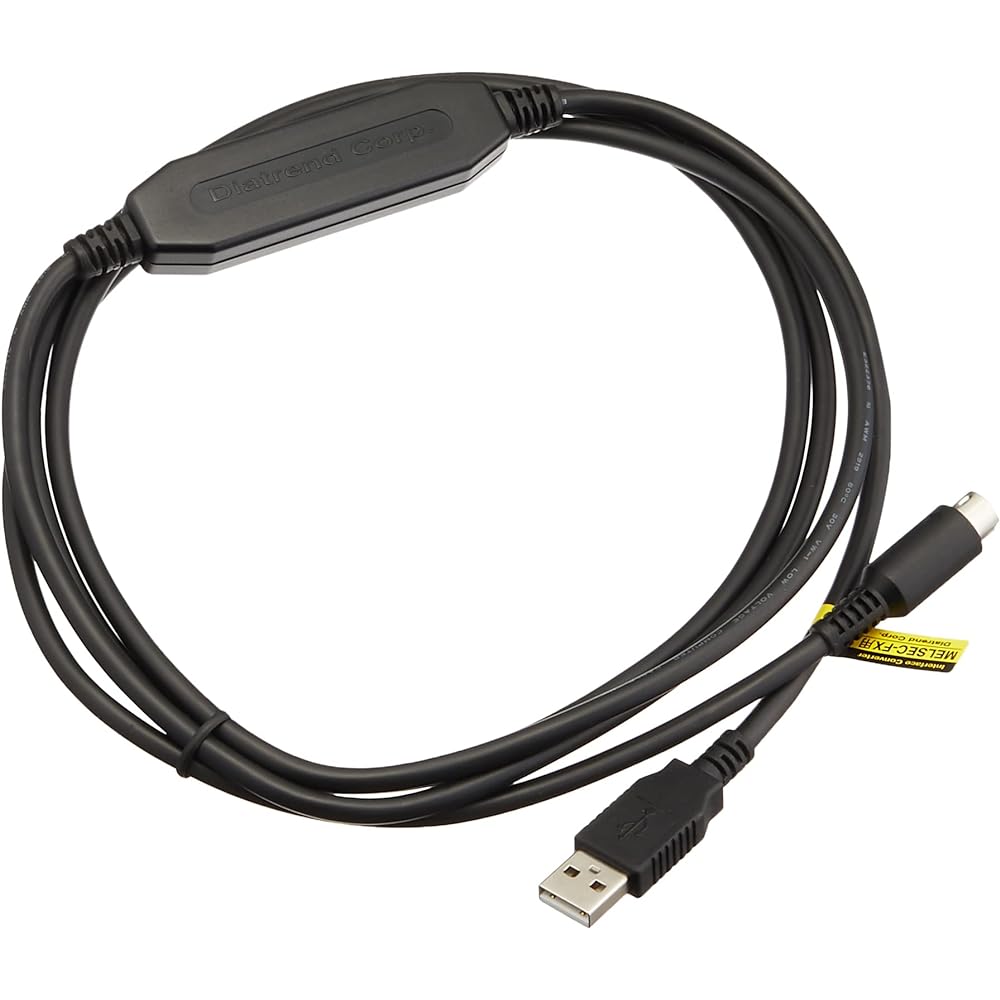 Dia Trend Mitsubishi MELSEC-FXCPU compatible interface converter cable DFX0-U4