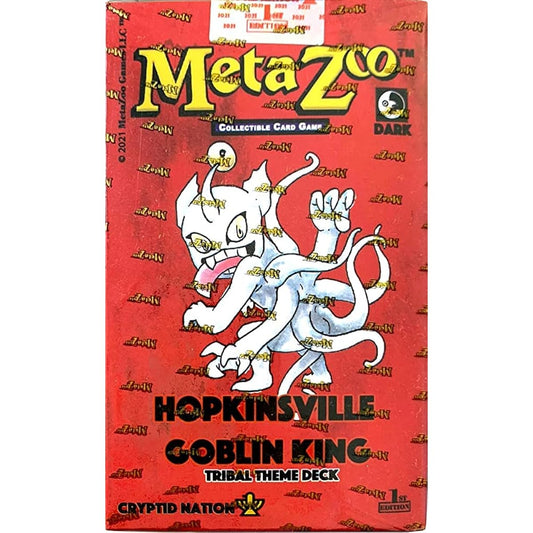 MetaZoo Cryptid Nation - Tribal Theme Deck (Hopkinsville Goblin King) (2nd Edition)