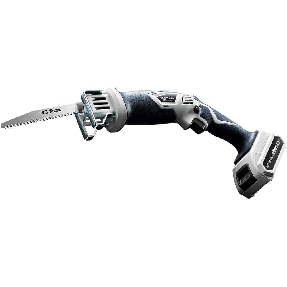 Takagi Rechargeable Electric Saw EARTH MAN S-Link 14.4V DN-144LiA [Common battery and charger included] [For cutting wood, branches, and general metals] TAKAGI Saw Electric Saw Reciprocating Saw Large Garbage Demolition
