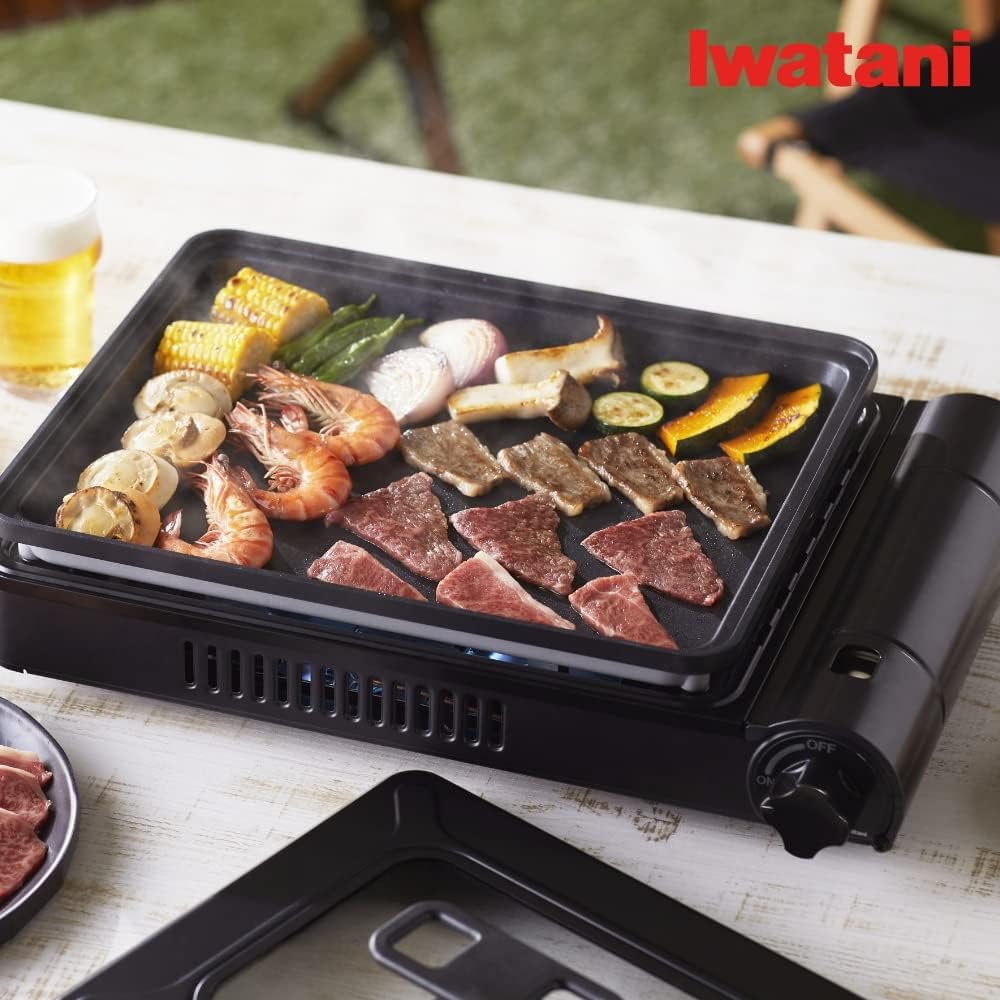 Iwatani Cassette Gas Hot Plate Yakijou-san β Plus CB-GHP-BPLS