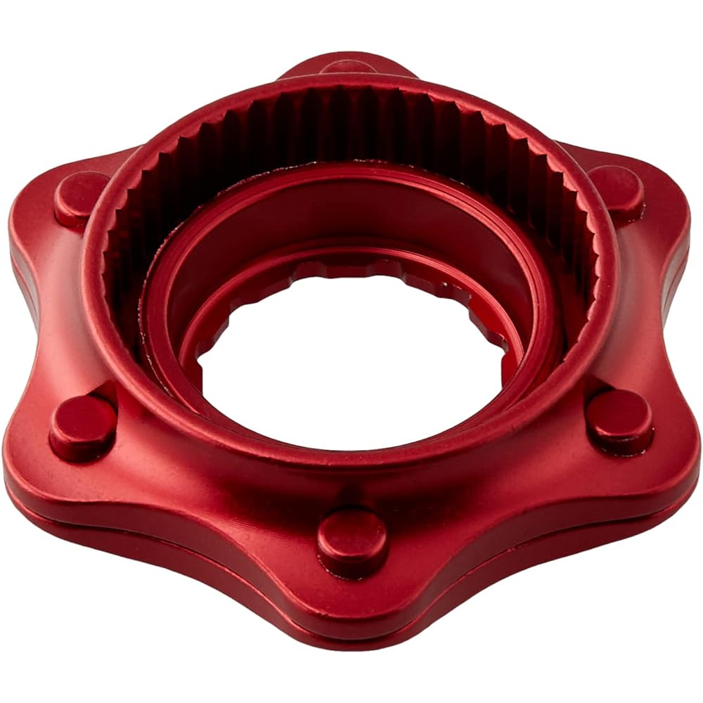 KCNC Lightweight Center Lock Adapter Compatible with 12mm Thru Axle