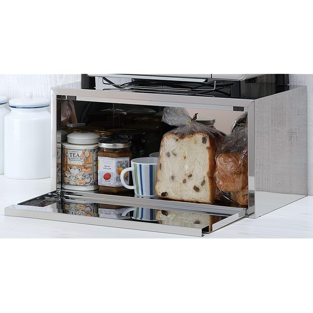 Shimomura Planning Toaster Rack Stainless Steel Depth 25cm Made in Japan 34609