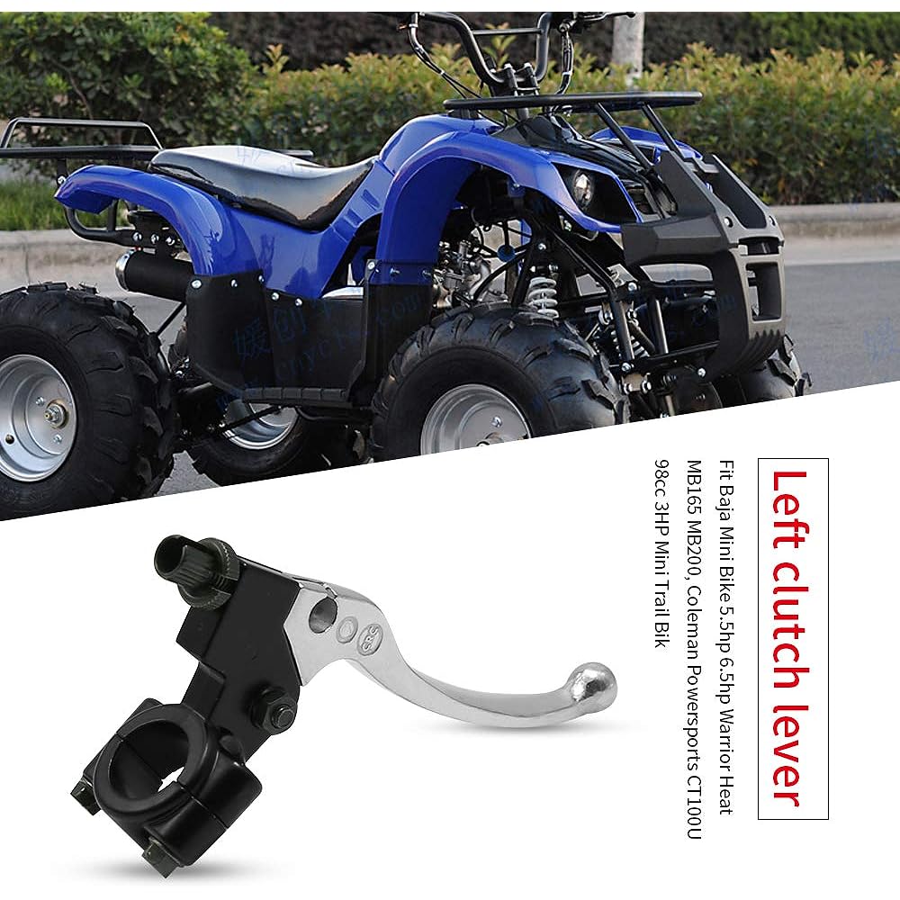 Aynaxcol Bike Brake Handle 22mm Left Clutch Brake Lever Coleman CT200U Trail 200 Mini Bike 196cc 98cc Bike Parts