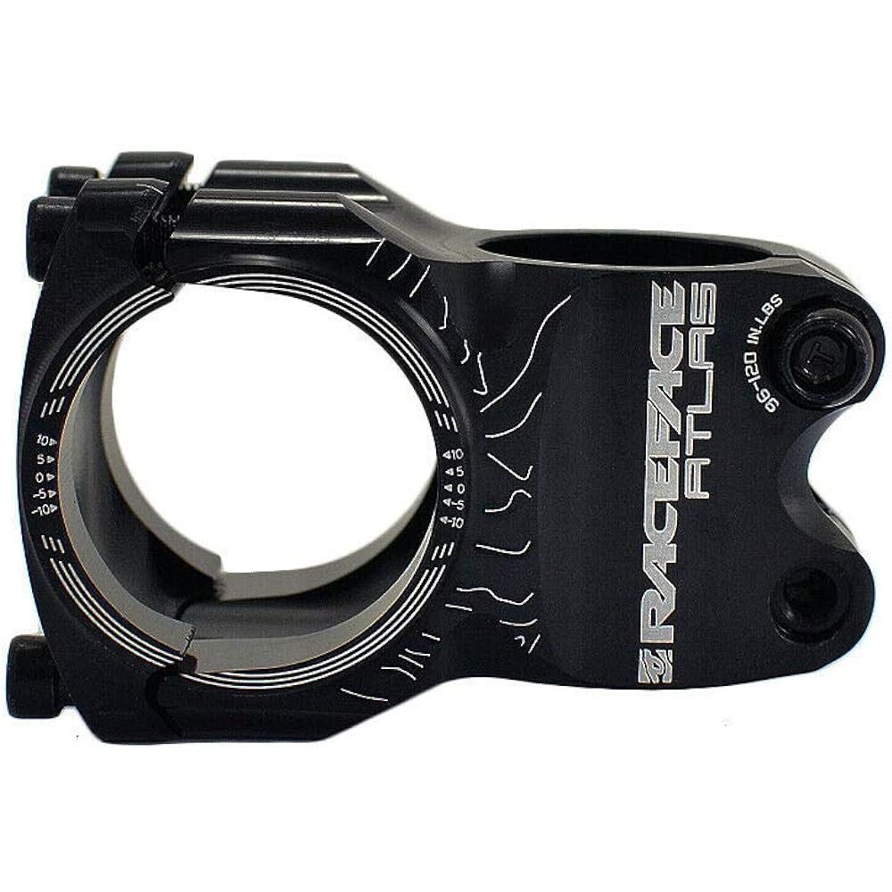 RaceFace Atlas 35 MTB Downhill Bike Bicycle Stem 35x35mm 0 degree Black, RF1987