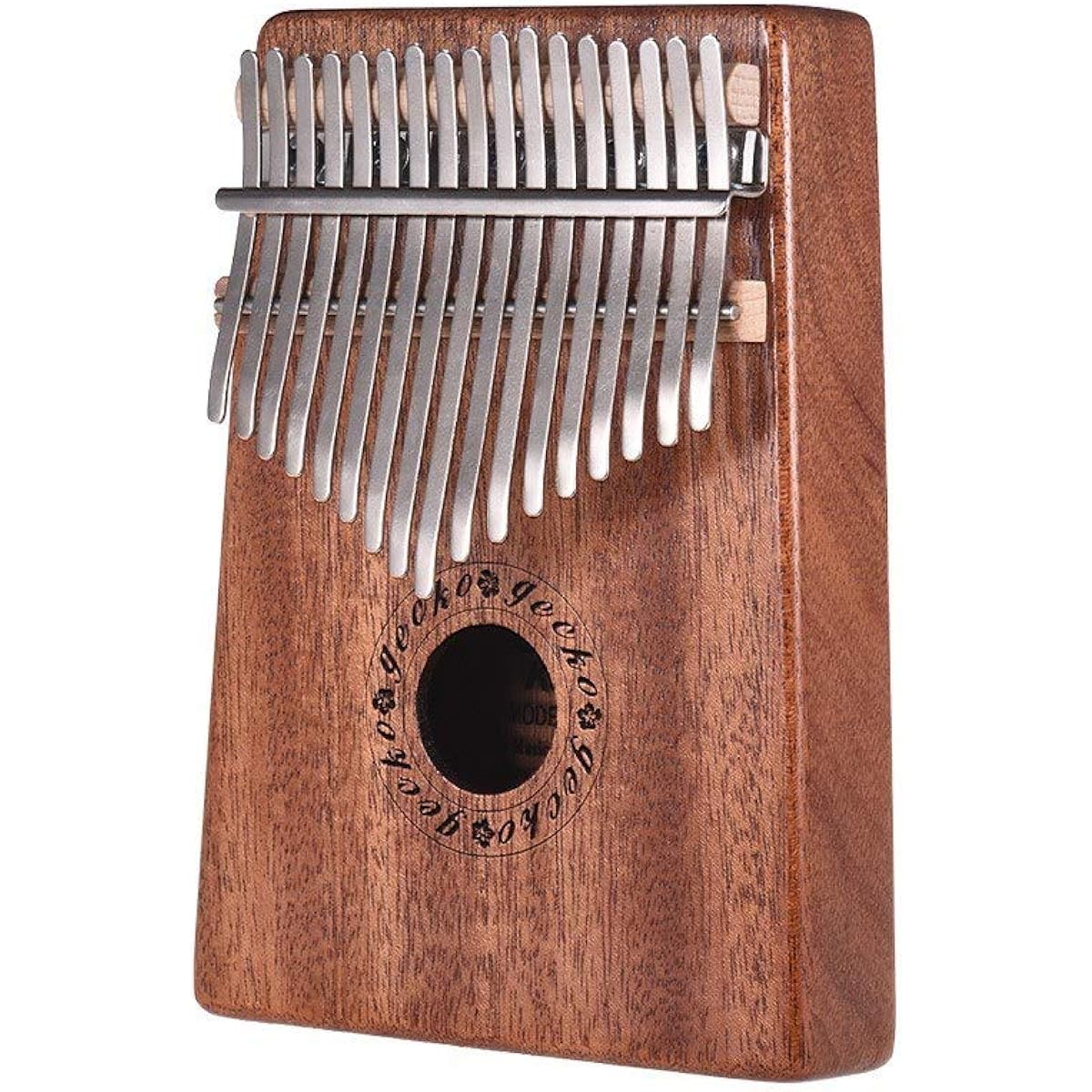 Thumb Piano 17 Keys Kalimba Thumb Piano Mbira Mahogany African Instrument