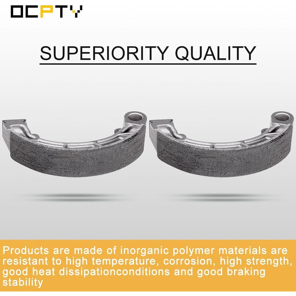 OCPTY Brake Shoes 2000 2001 2002 2003 2004 2005 2006 Honda Rancher 350 TRX350FM 4x4 S/TRX350TE 2x4 ES