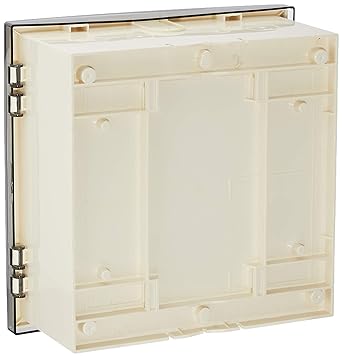 Kawamura Electric Plastic Box ABS Resin with Smoked Acrylic Door Body Cream Color SPN 3030-14T