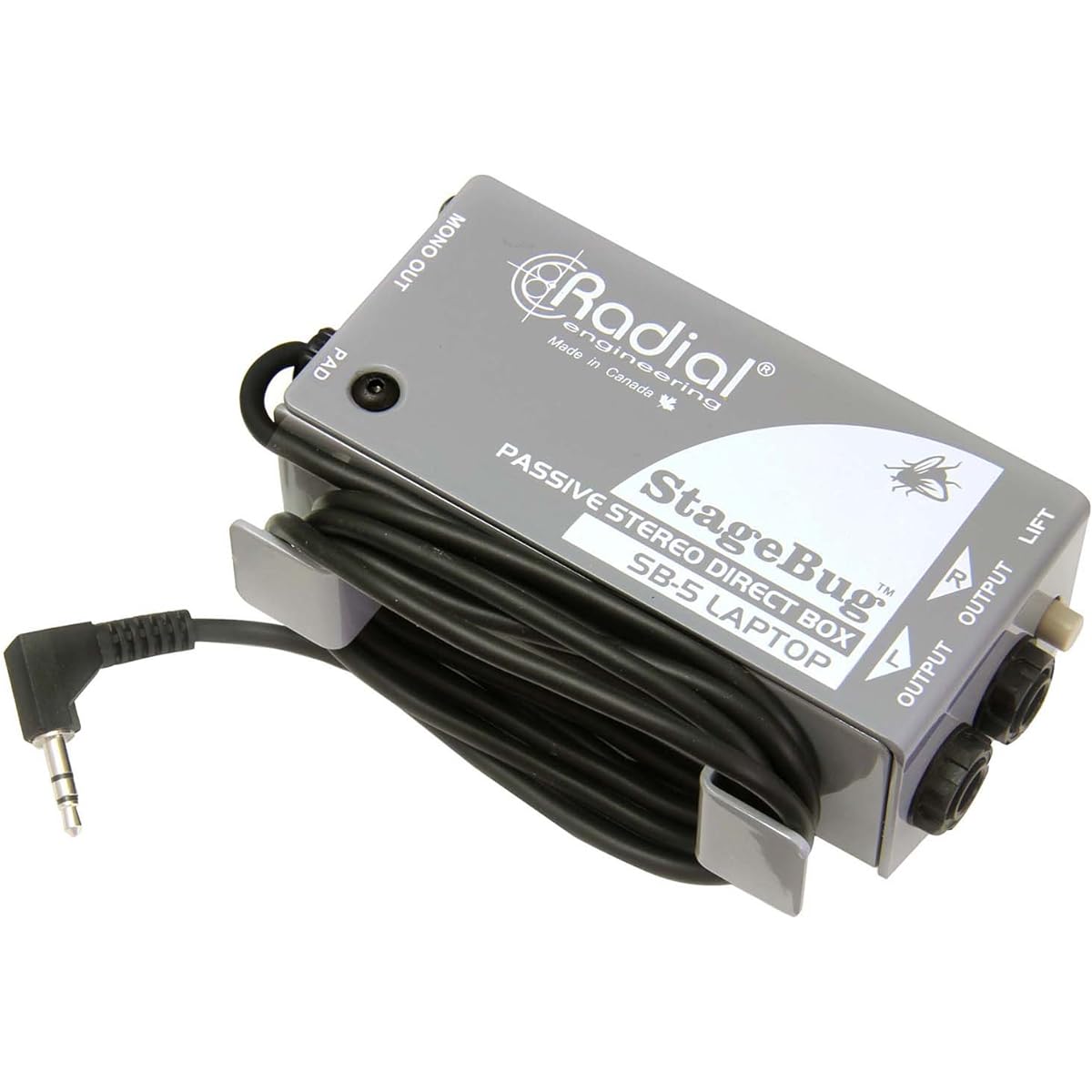 Radial StageBug SB-5 Sidewinder DI Box for Laptops [Official Import]
