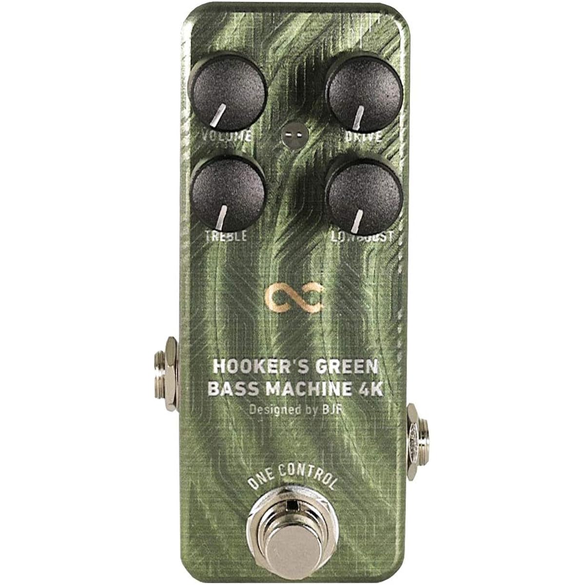 One Control Hooker's Green Bass Machine 4K Overdrive Bass Effector