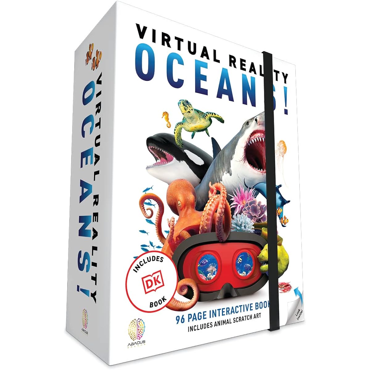 Abacus Brands Virtual Reality Oceans! - Illustrated Interactive VR Book and STEM Learning Activity Set