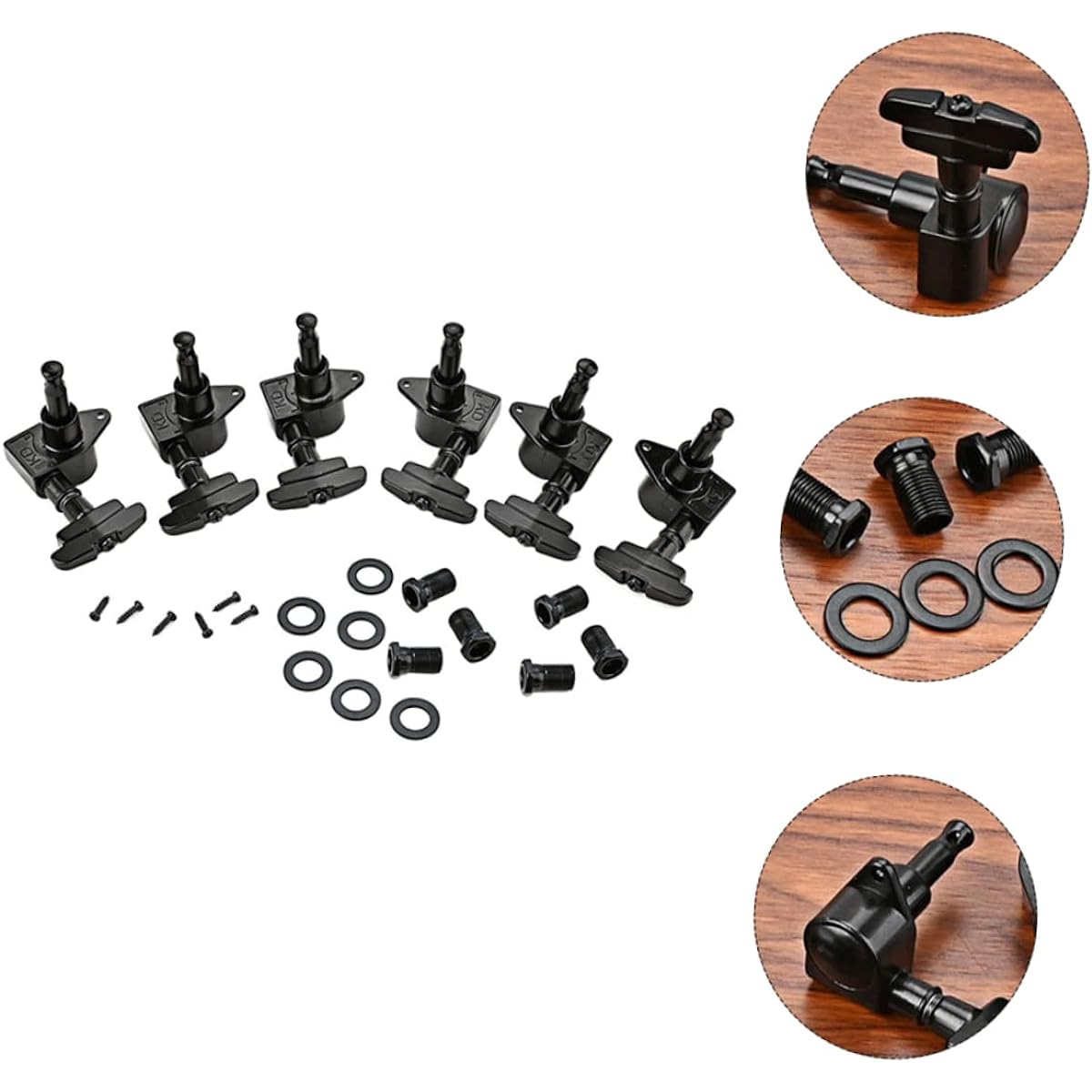 VICASKY 4-piece set acoustic guitar guitar case guitar e-noir guitar case guitar tool guitar parts set guitar pick guitar parts