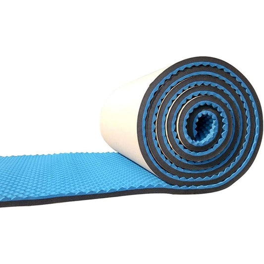Anti-Noise Dance Room Sound Absorbing Cotton Self-Adhesive Easy Installation Acoustic Panels Bedroom Living Room Soundproof Foam Household Supplies (Blue) (Blue)
