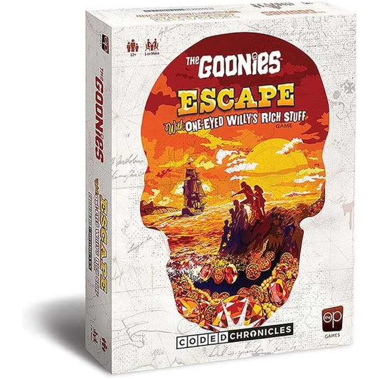 The Goonies: Escape with One-Eyed Willie's Riches - Coded Chronicles Games | Escape Room Game for Kids and Adults | Featuring Puzzles and Goonies Characters | Officially Licensed Escape Room Game
