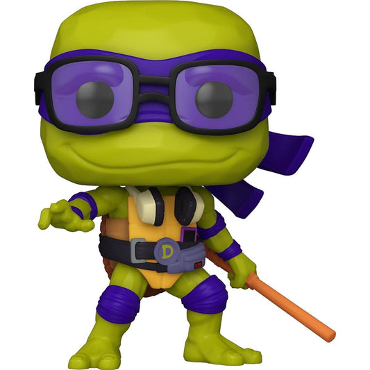 POP Teenage Mutant Ninja Turtles: Mutant Mayhem - Donatello Funko Vinyl Figure (Includes Compatible Box Protector Case) Multicolor 3.75"