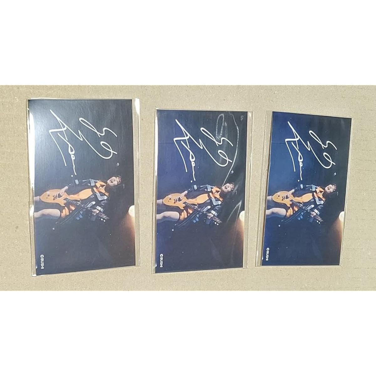 D4DJ Rinbukyoku Raffle 10-round bonus mini photo card Sae Otsuka 3-piece set