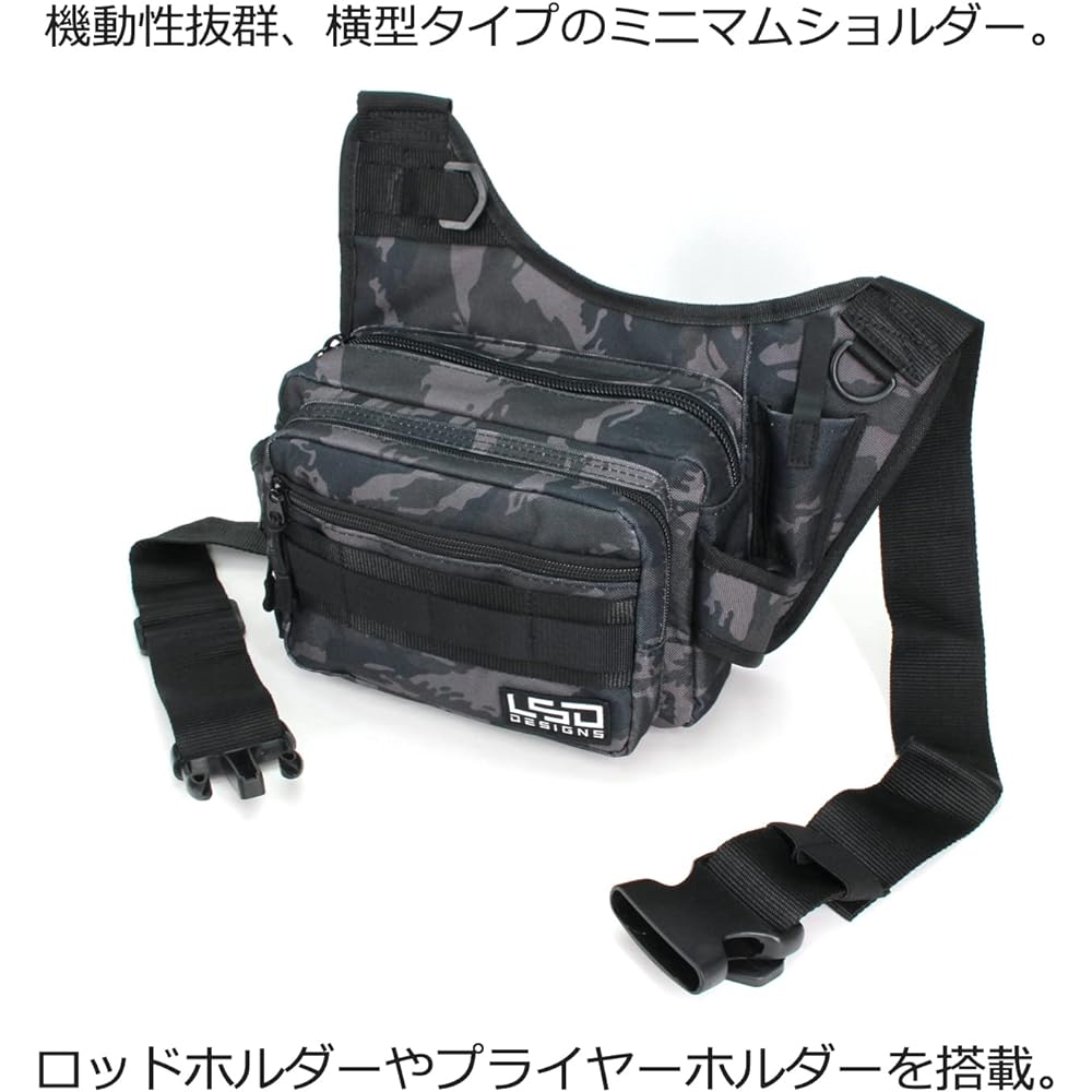 Love Soul Dream LSD Designs One Shot Side Baby Fishing Bag Shoulder Langan Water Repellent Fabric Light Game