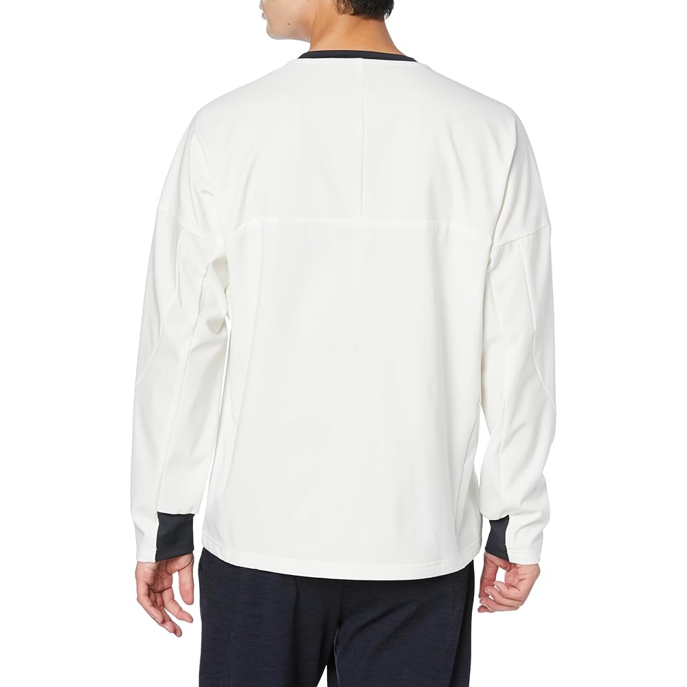 [Mizuno] Training Wear Tech Shield Crew Neck Long Sleeve Windproof Stretch Water Repellent 32MCA553 Men's