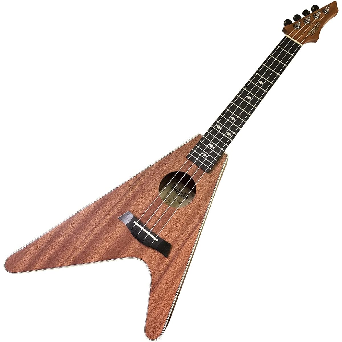 MaAmAa MU-V3 BR Tenor Ukulele V Shape with Case