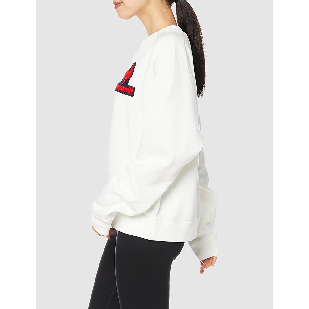 [Le Coq Sportif] Hoodie, Brushed Lining Crewneck Sweatshirt, Women's