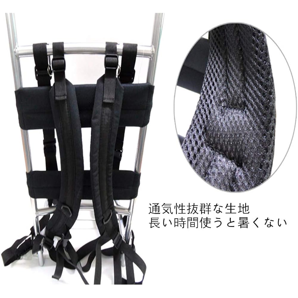 yagiya Backpack, Foldable Backpack, Storage Possible, Aluminum Carry Pack, Backpack, Fishing, Outdoor, Convenient, Foldable, Multi-space Compatible