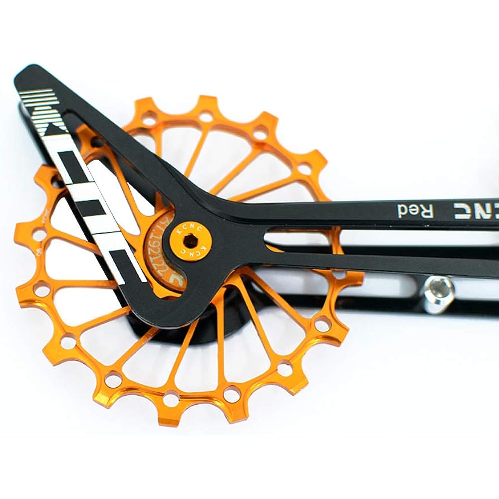 KCNC Road Oversize Pulley Wheel Cage For SRAM Red Force Rival Mechanical, Gold, KOT39-002G, SK2050