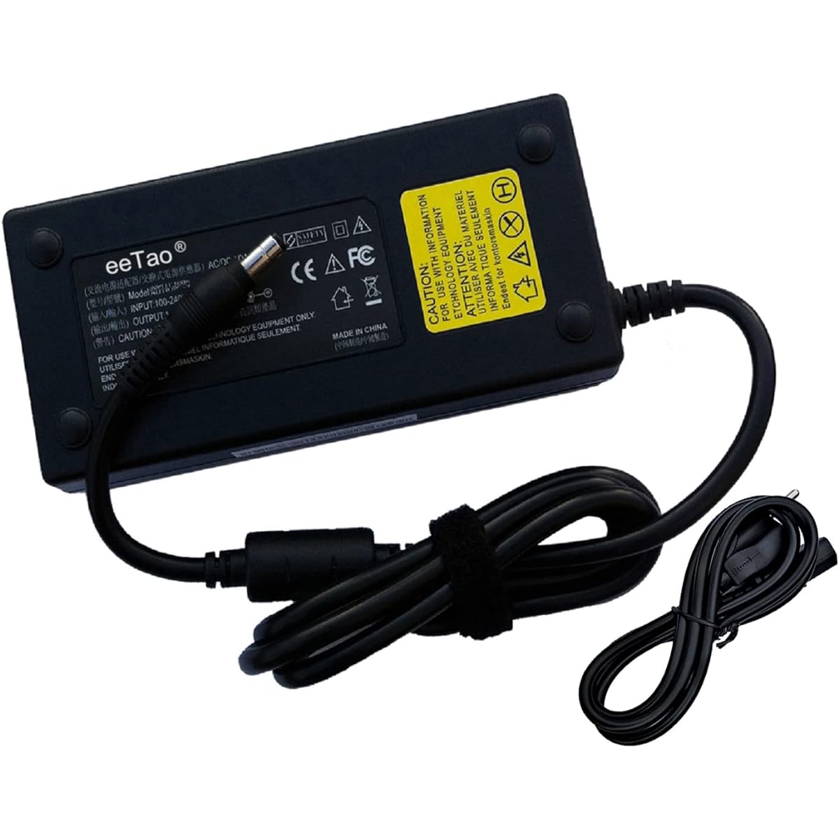 eeTao 54.6V AC/DC Adapter Charger Jetson Haze JHAZE-BLK JHAZE-BLK JHAZE-CAN-BLK JHAZEBLK 48V 7.5Ah Lithium Ion Lithium Ion Battery Electric Bike Model PJHAZE-CH 54.6VDC Power Cord