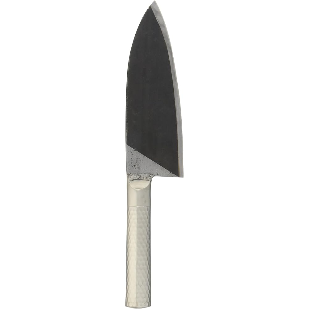 Kataoka Manufacturing Deba Knife Silver 210mm Made in Japan Brieto-M11pro Takemitsu Nippon Steel M194