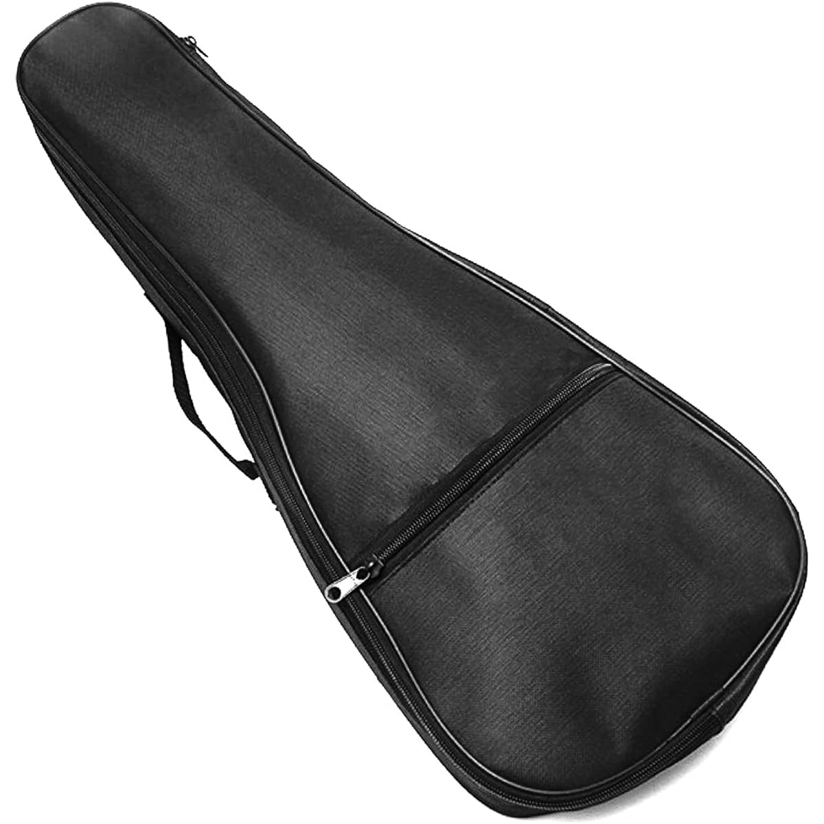 Musiin 21 Inch Ukulele Case Backpack Strap Gig Bag Case Storage for Travel Performance Concert Show (Black)