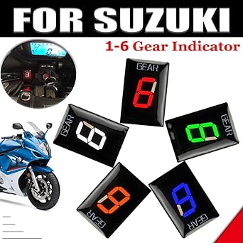 Speed Display Meter Motorcycle Gear Display Indicator Suzuki GSX1400 GSX-R600 DL650 DL1000 V-Strom GSF650 Bandit VZR1800 GSF1250 N NA S Bandit
