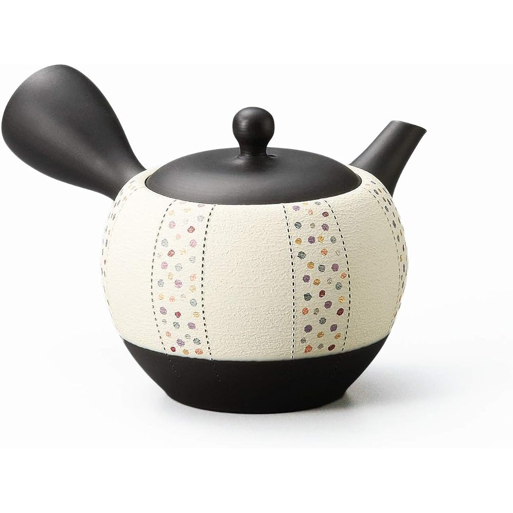 Tokoname ware Shokei Maru camellia painting teapot F230