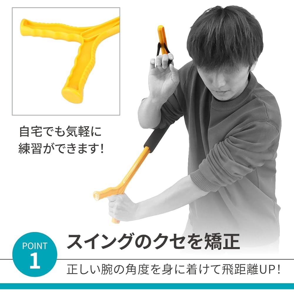 Anni Golf Swing Form Correction Device for Beginners, Practice Posture Improvement Lessons