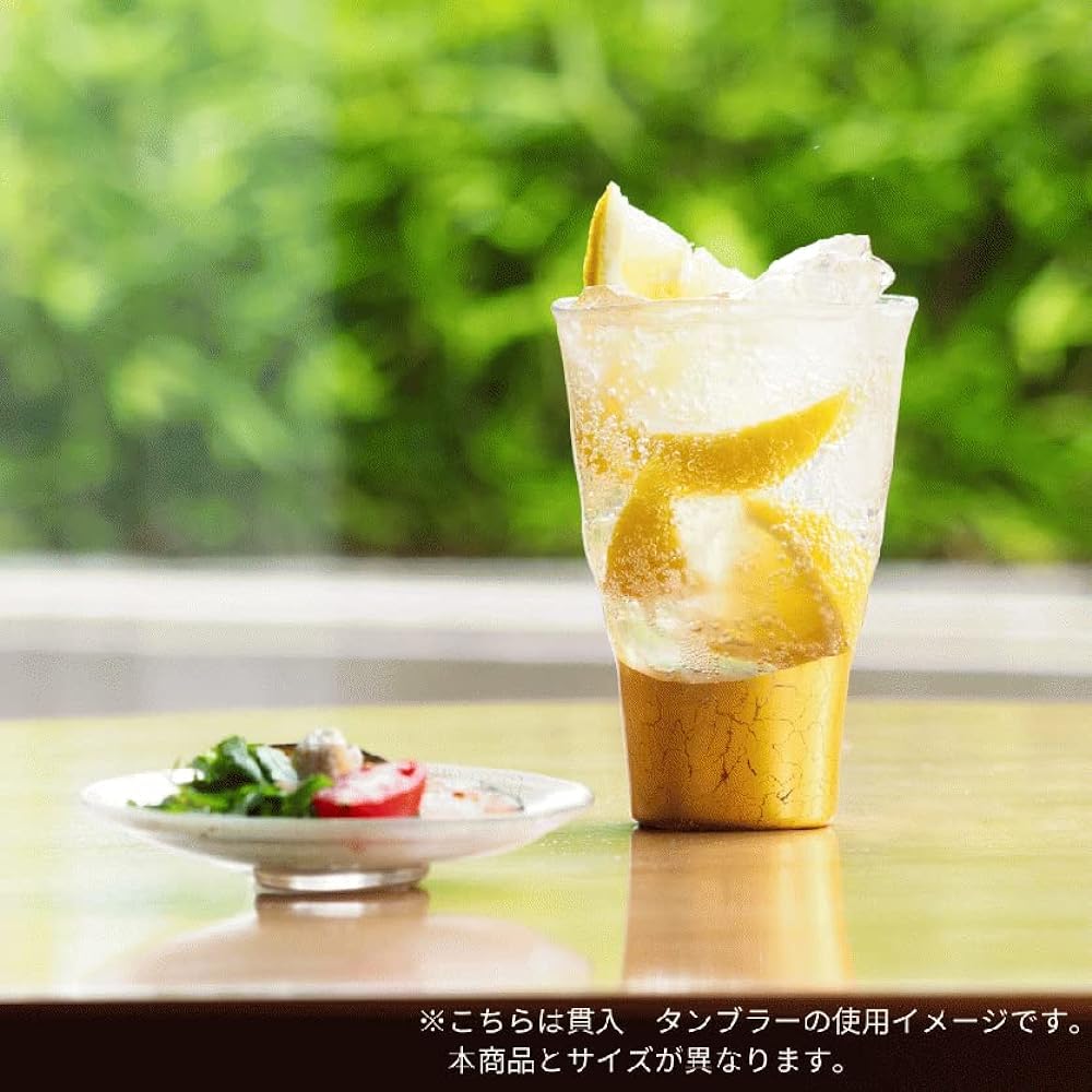 [Wrapping with Hakuichi Japanese paper] Kakuichi Sip Glass Set of 2