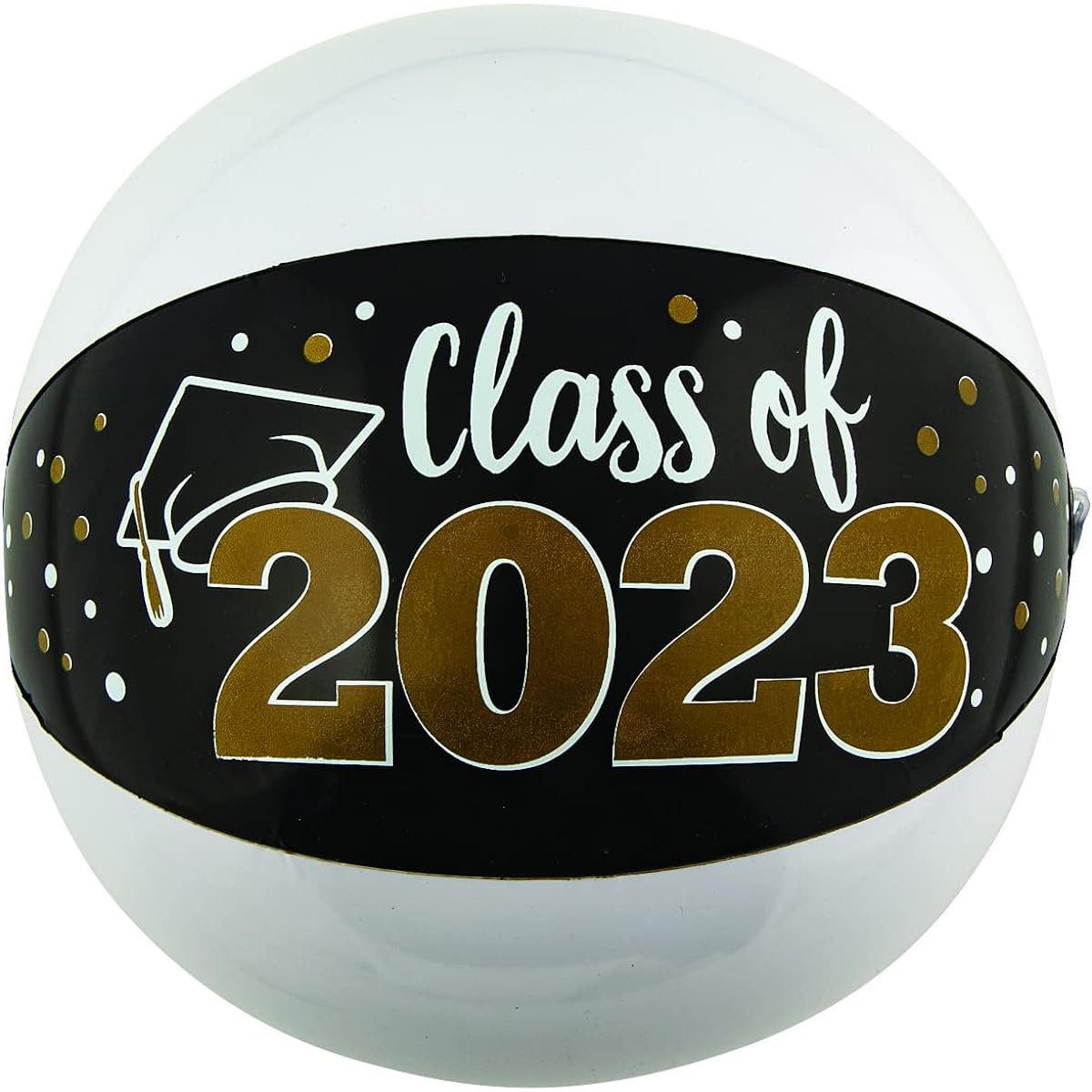 Fun Express 12 Pack Inflatable "Class of 2024" Beach Ball Graduation Signs Favors Pool Party High School College Decorations Giveaways