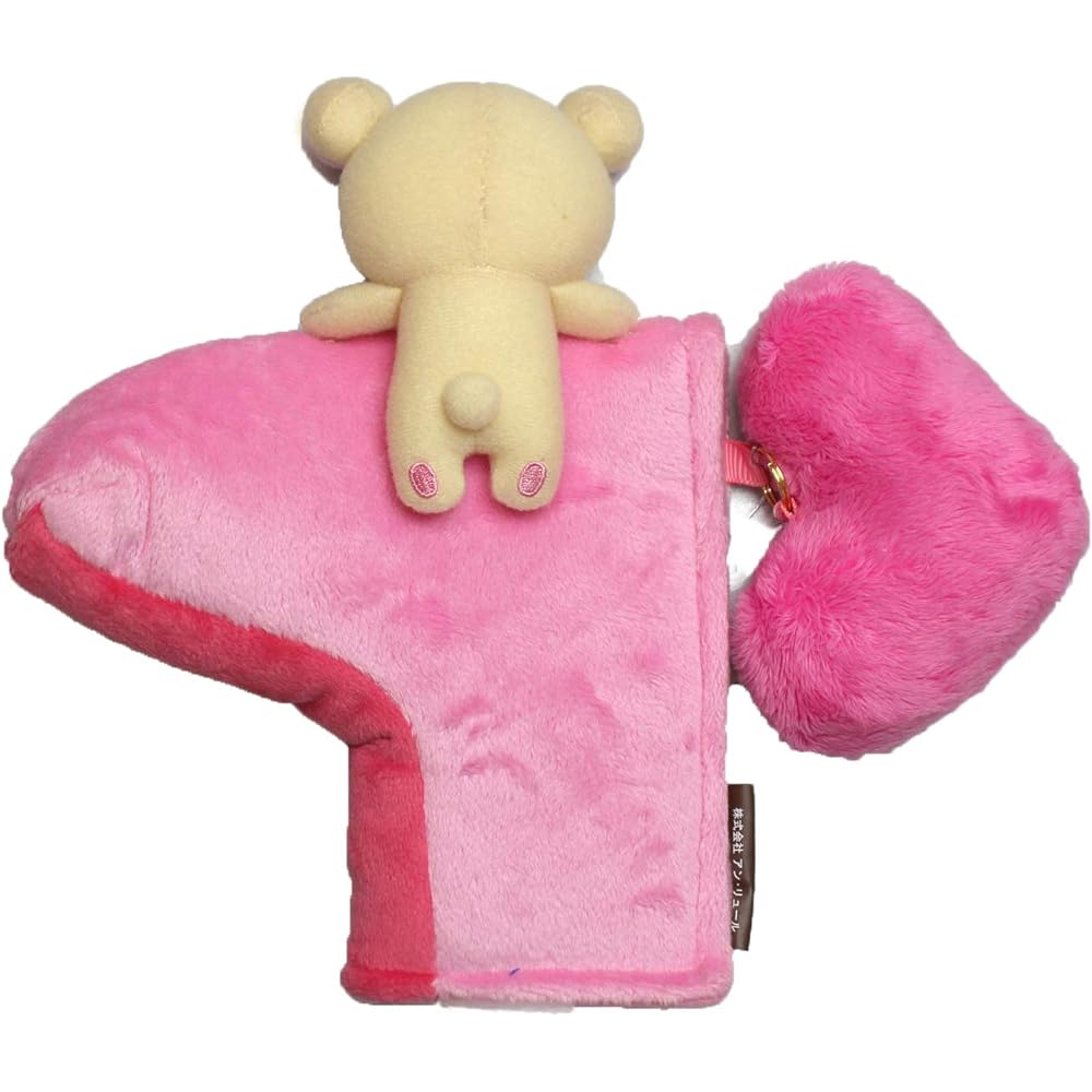Naito Design Institute Rilakkuma Putter Cover Korilakkuma H-162 Pink (650)