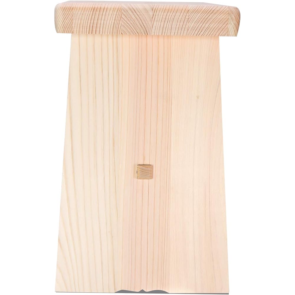 Umezawa Bath Chair 30cm Wooden Cypress Handmade Water Resistant Durable Stylish Simple Hot Spring Half Body Bath Miscellaneous Accessories Made in Japan 194138