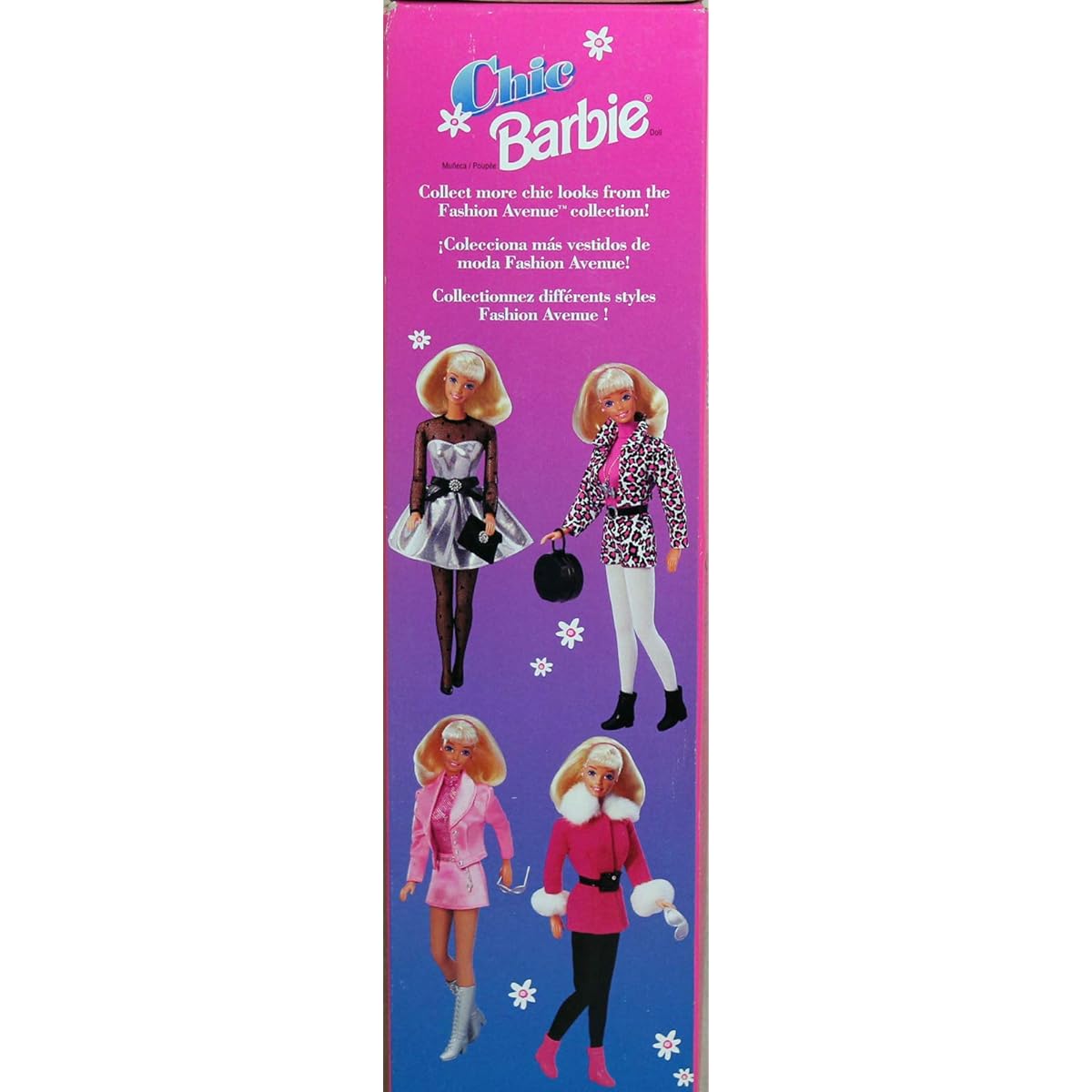Fashion Avenue Blonde Doll Chic Barbie in Pink Satin