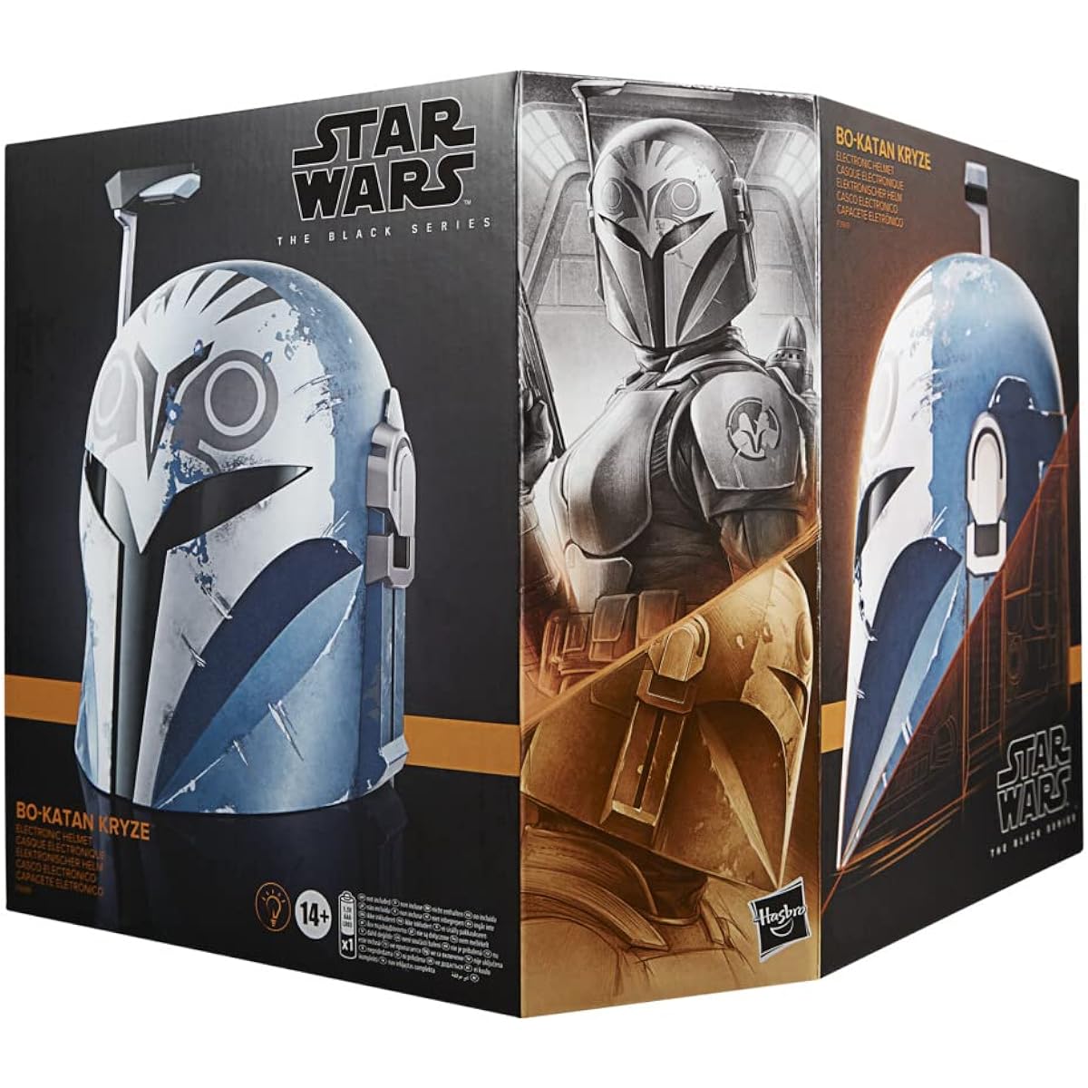 STAR WARS Black Series Vocaloid Kryse Premium Electronic Helmet Mandalorian Roleplay Collectible Toy for Ages 14+