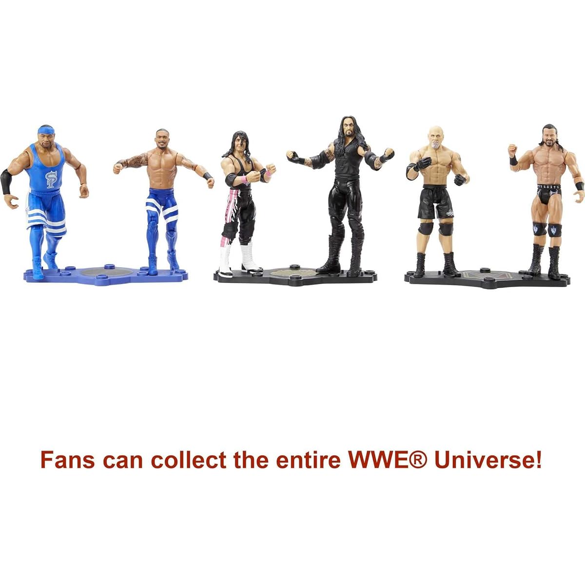 Mattel Angelo Dawkins & Montez Ford Championship Showdown Action Figures 2-Pack 6" Friday Night Smackdown Battle Pack Ages 6+