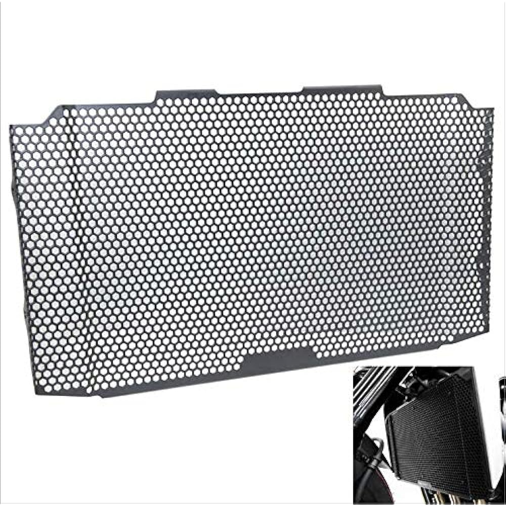 [SUKIRACING] Radiator Core Guard for Honda CB1000R (SC80) 2018-2020 CB1000R 2018 2019 2020 Radiator Protection Radiator Cover (Black)