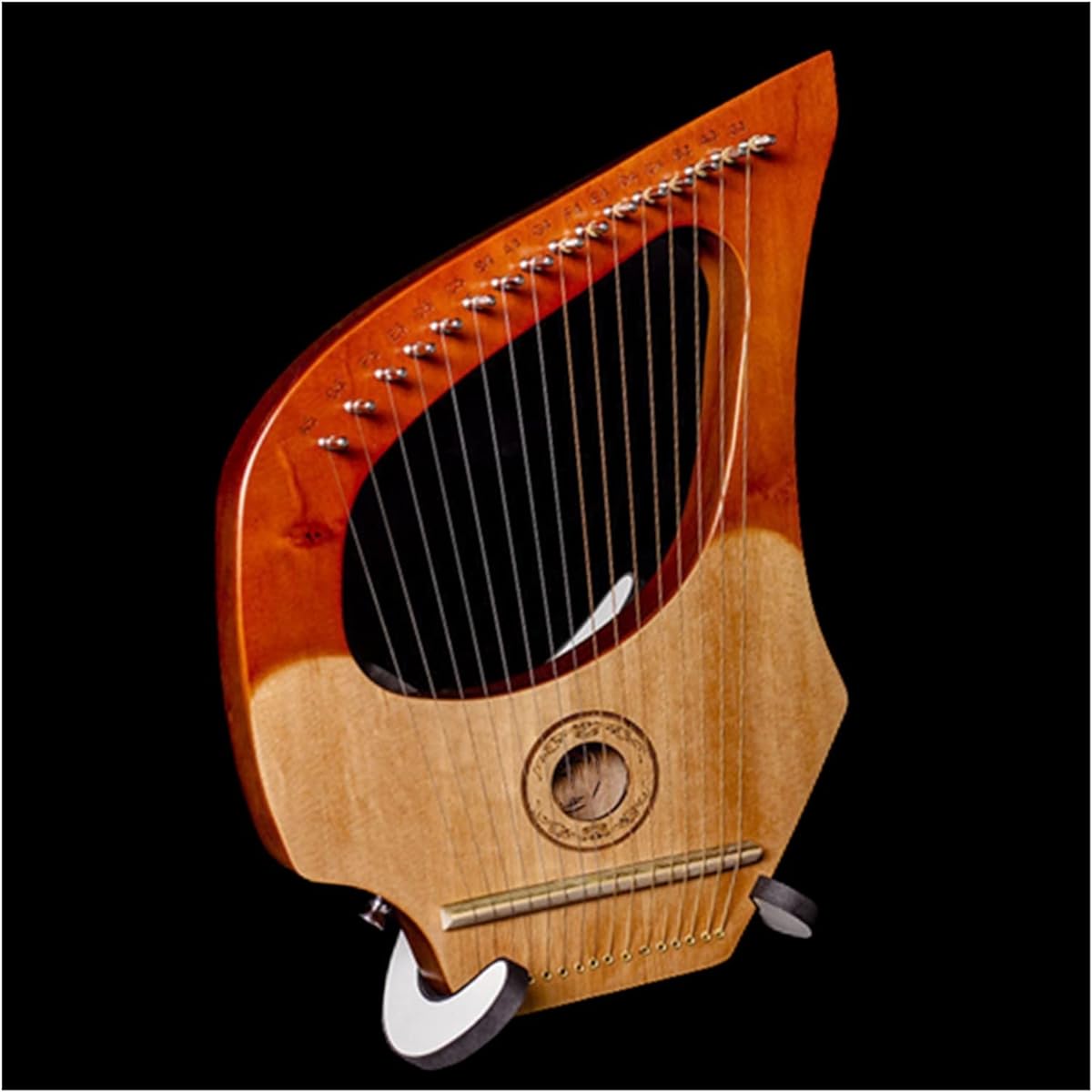 WowZza Harp 19 String Lyra 16 String Harp Beginner Instrument Lyra Beginner Harp/16 Strings 2