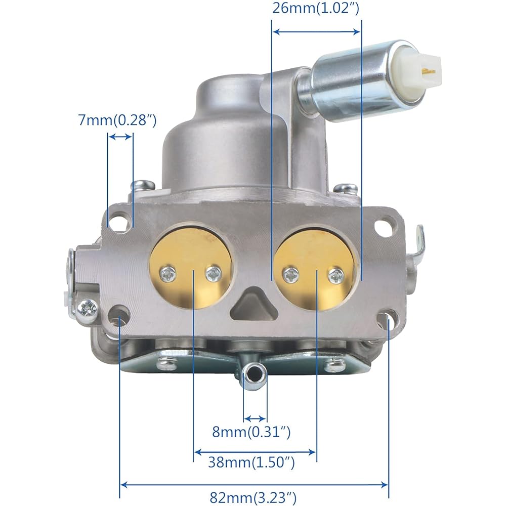 CANZILLA 791230 Briggs and Stratton V-Twin Carburetor for 20HP 21HP 23HP 24HP 25HP Intek Vertical Engine, 799230 699709 499804 MIA10632 for Lawn Mower Tractor