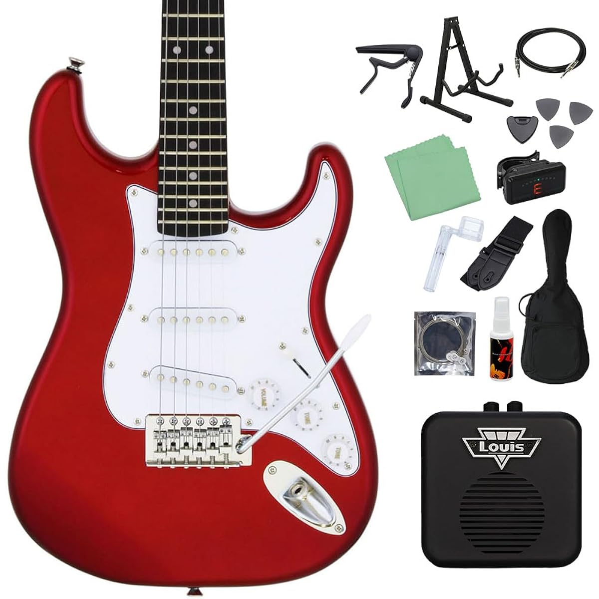 LEGEND LST-MINI CA Electric Guitar Beginner 14-piece Set [With Mini Amplifier] Legend