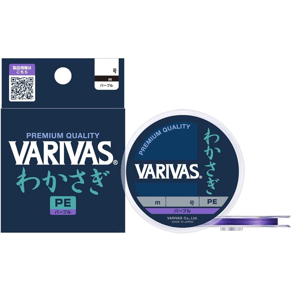 VARIVAS Wakasagi PE 60m Yellow/Purple