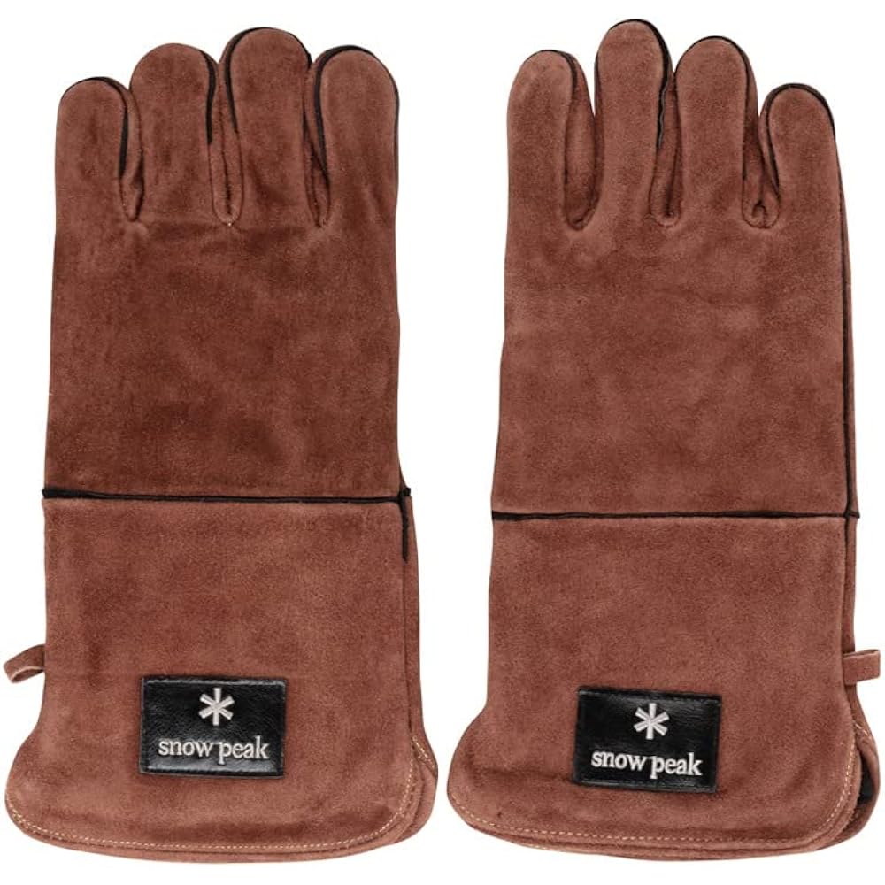 Snow Peak Fireside Gloves Brown UG-023BR