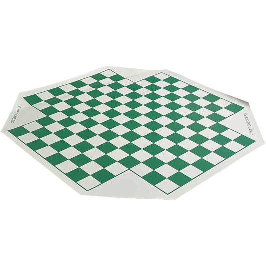 The House of Staunton 4 Player Vinyl Chess Board - 1.55" Square