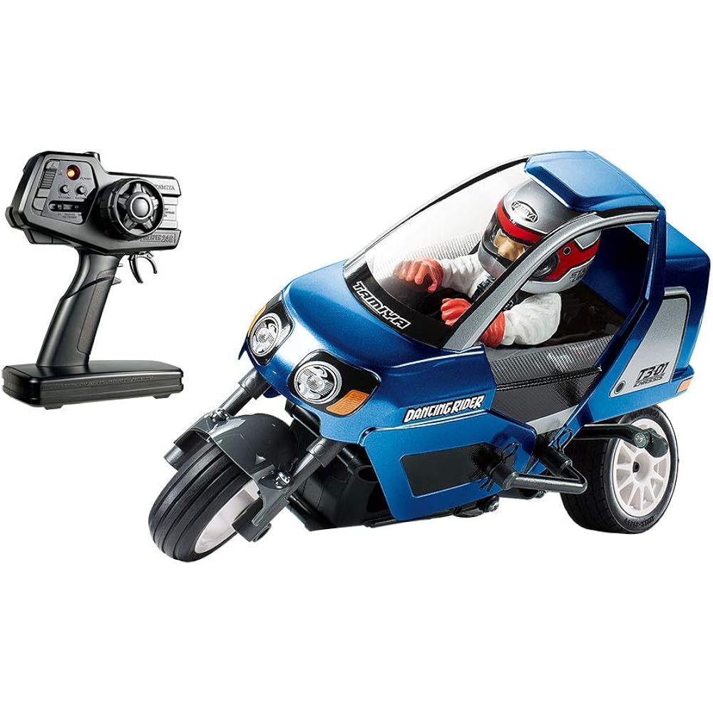 Tamiya Star Unit Series Special Project No.84 1/8RC Dancing Rider T3-01 Metallic Blue Body Specification Painted Complete Model with Propo On-Road 47384